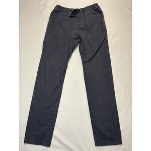 Zanerobe Pants Mens 34 Navy Blue Sureshot Jogger Streetwear Stretch Drawstring